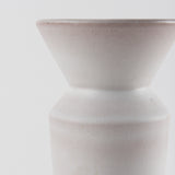 Esme 4.5L x 4.5W x 10.4H Whitewashed Ceramic Vase from Mercana - Luna Furniture