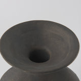 Kaz 6.7L x 5.5W x 11.2H Earthy Brown Ceramic Vase from Mercana - Luna Furniture