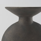 Kaz 6.7L x 5.5W x 11.2H Earthy Brown Ceramic Vase from Mercana - Luna Furniture
