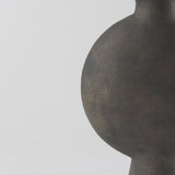 Kaz 6.7L x 5.5W x 11.2H Earthy Brown Ceramic Vase from Mercana - Luna Furniture