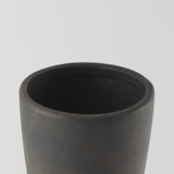 Kaz 8.3L x 3.9W x 16.7H Earthy Brown Ceramic Vase from Mercana - Luna Furniture