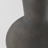 Kaz 8.3L x 3.9W x 16.7H Earthy Brown Ceramic Vase from Mercana - Luna Furniture
