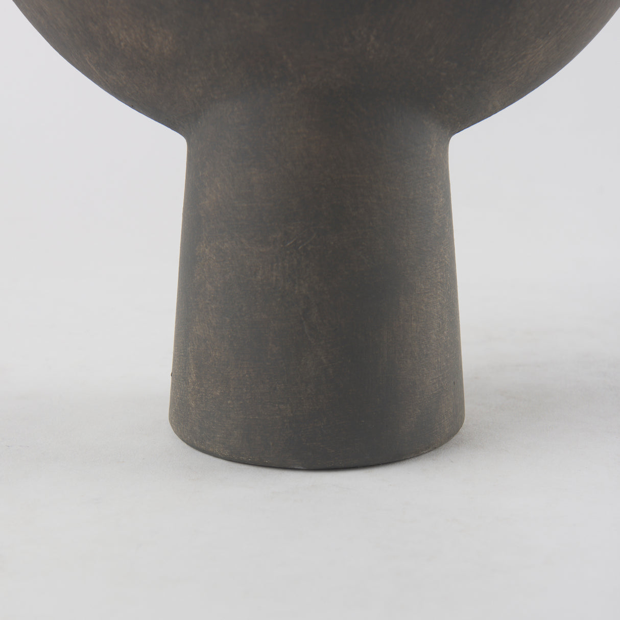 Kaz 8.3L x 3.9W x 16.7H Earthy Brown Ceramic Vase from Mercana - Luna Furniture