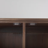 Astrid 36.0L x 17.0W x 70.0H Medium Brown Solid Wood Armoire from Mercana - Luna Furniture