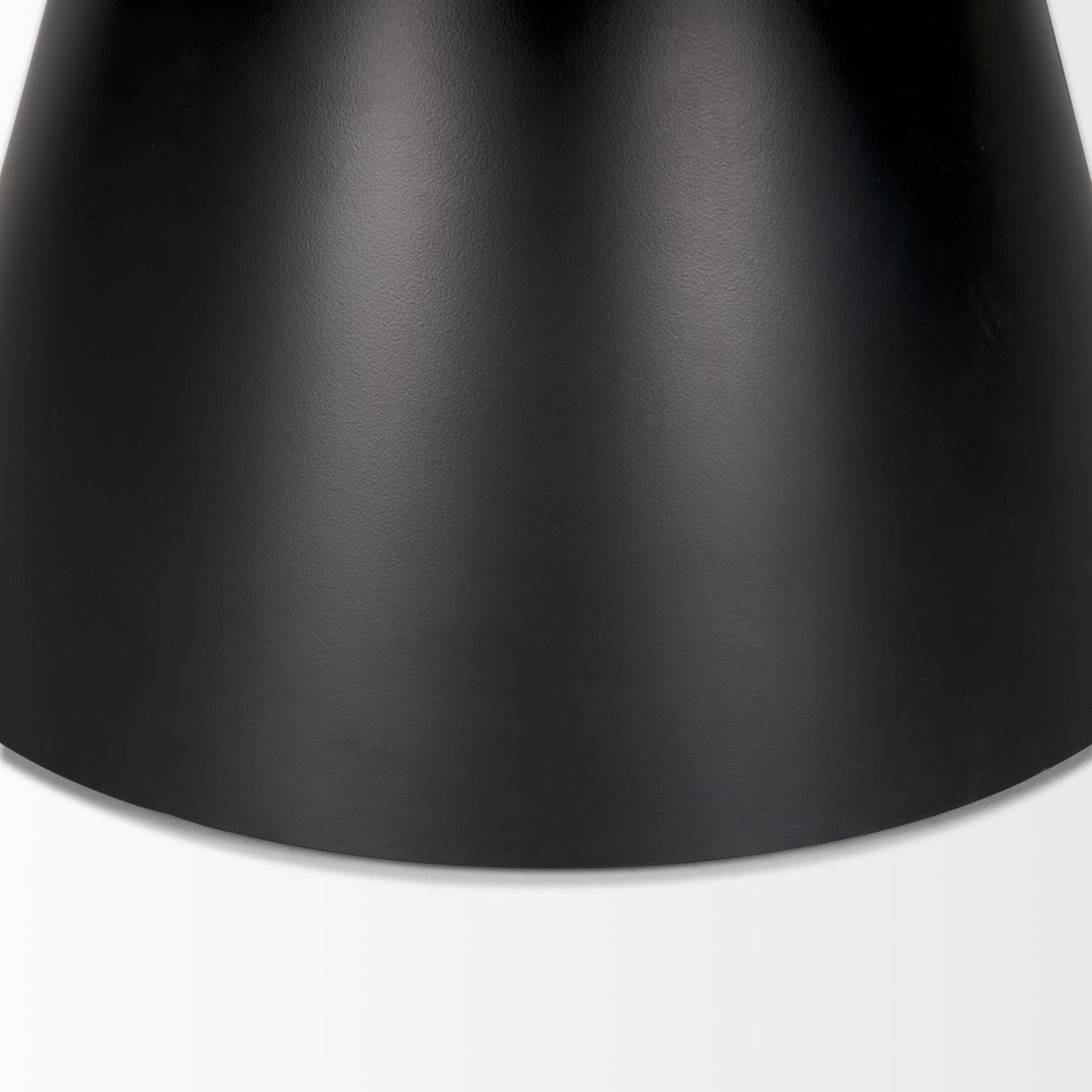 Mitchell 40.0L x 40.0W x 16.0H Black Metal Pedestal Base with Brown Wood Top Coffee Table from Mercana - Luna Furniture