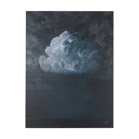 Night cloud I by Mercana Studio a Hand Embellished Textured Canvas from Mercana - Luna Furniture