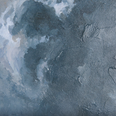 Night cloud I by Mercana Studio a Hand Embellished Textured Canvas from Mercana - Luna Furniture