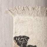 Carla 5x8 Earthy Neutrals Patterned Cotton Area Rug from Mercana - Luna Furniture