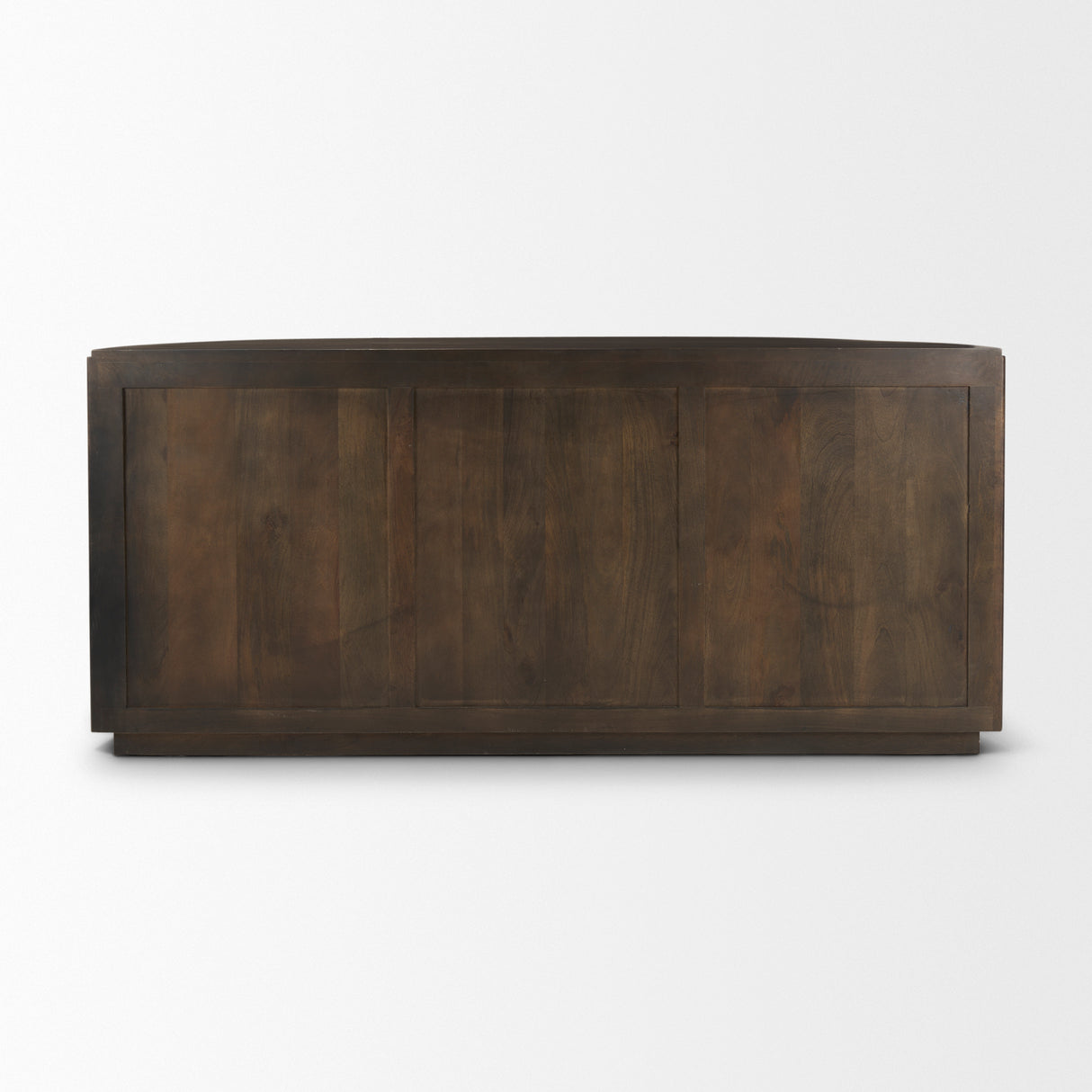 Terra 72L x 18W x 32H Dark Brown Wood Fluted Sideboard from Mercana - Luna Furniture