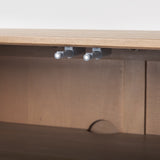 Sable 37.0L x 17.0W x 30.5H Light Brown Wood Accent Cabinet from Mercana - Luna Furniture