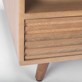 Sable 38.0L x 27.0W x 18.0H Light Brown Wood Coffee Table from Mercana - Luna Furniture