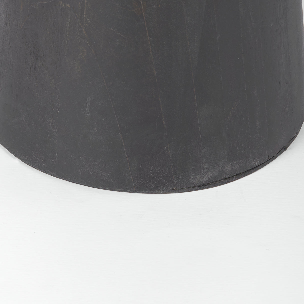 Maxwell 32" Round Black-Brown Wood w/ Black Metal Pedestal Bistro Table from Mercana - Luna Furniture