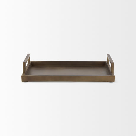 Shay Aluminium Tray - Medium from Mercana - Luna Furniture