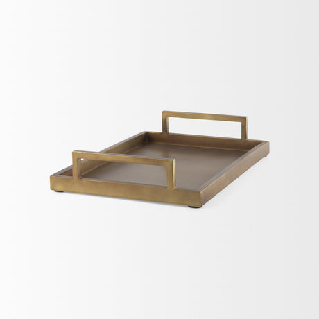 Shay Aluminium Tray - Medium from Mercana - Luna Furniture