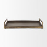 Shay Aluminium Tray - Large from Mercana - Luna Furniture