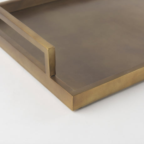 Shay Aluminium Tray - Large from Mercana - Luna Furniture