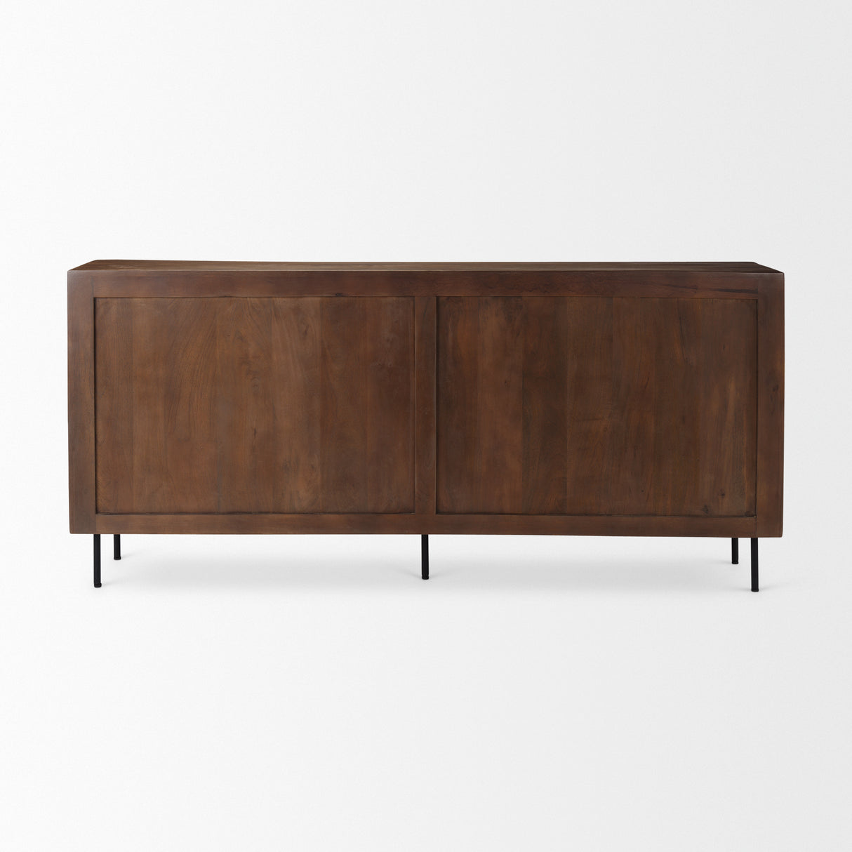 Lance 70.0L x 15.0W x 32.0H Medium Brown Solid Wood Sideboard from Mercana - Luna Furniture