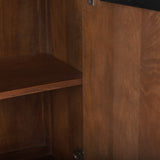 Lance 70.0L x 15.0W x 32.0H Medium Brown Solid Wood Sideboard from Mercana - Luna Furniture