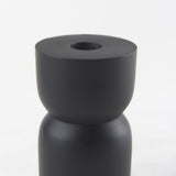 Malta Small Black Metal Candle Holder from Mercana - Luna Furniture