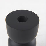 Malta Small Black Metal Candle Holder from Mercana - Luna Furniture