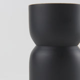 Malta Small Black Metal Candle Holder from Mercana - Luna Furniture