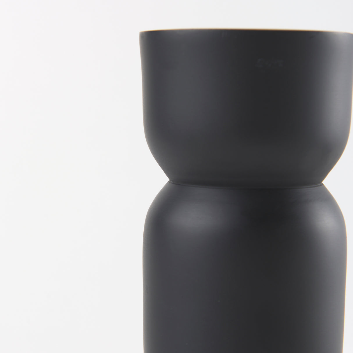 Malta Black Large Metal Candle Holder from Mercana - Luna Furniture