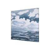 Clouds and sea I by Mercana Studio a Hand Embellished Textured Canvas from Mercana - Luna Furniture