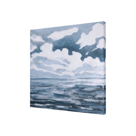 Clouds and sea I by Mercana Studio a Hand Embellished Textured Canvas from Mercana - Luna Furniture