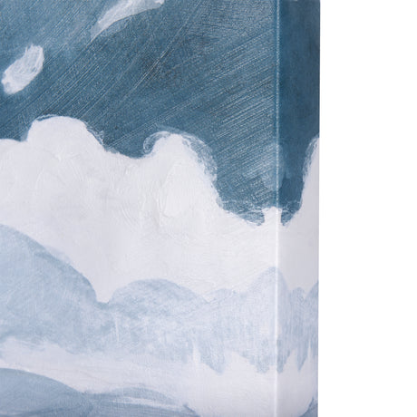 Clouds and sea I by Mercana Studio a Hand Embellished Textured Canvas from Mercana - Luna Furniture