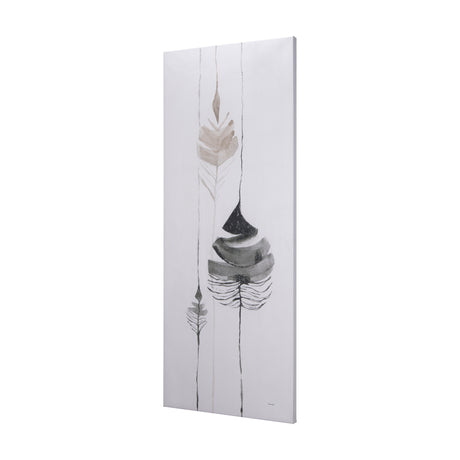Rain of Leaf I by Mercana Studio a Hand Embellished Textured Canvas from Mercana - Luna Furniture