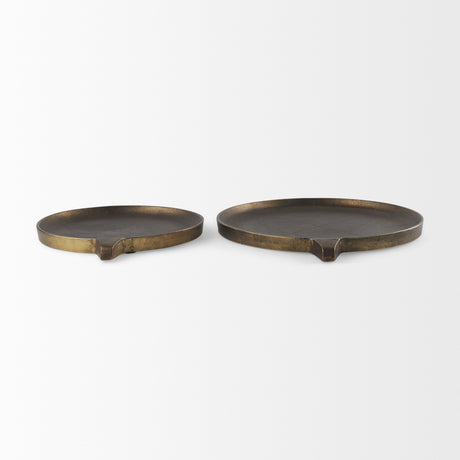 Marlowe Aluminium Tray - Small from Mercana - Luna Furniture