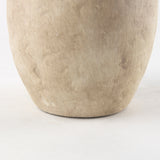 Zenni 6.1L x 6.1W x 12.0H Warm Beige Ceramic Vase from Mercana - Luna Furniture