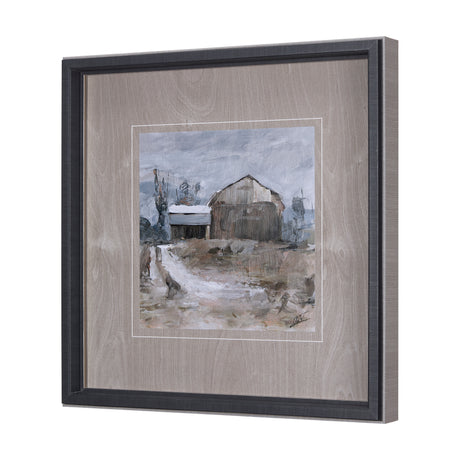 Late Autumn in Countryside II by Mercana Studio Hand Embellished Framed Art Print Matted under Glass from Mercana - Luna Furniture