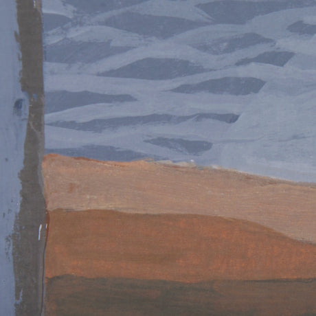 Gray Day by Mercana Studio a Hand Embellished Textured Framed Art Print Matted under Glass from Mercana - Luna Furniture