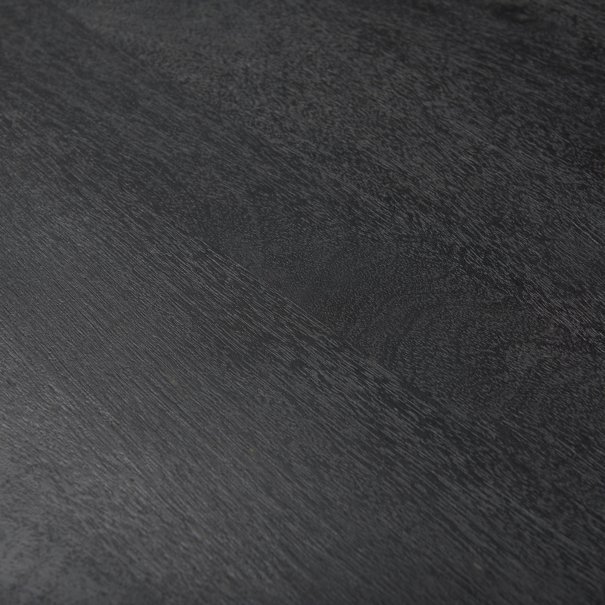 Forsey 28.0L x 45.3W x 18.0H Black Solid Wood Round Coffee Table from Mercana - Luna Furniture