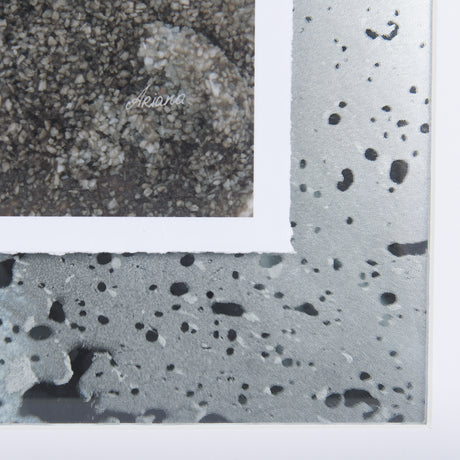 Mudslide IV by Mercana Studio a Hand Embellished Textured Framed Art Print Matted under Glass from Mercana - Luna Furniture