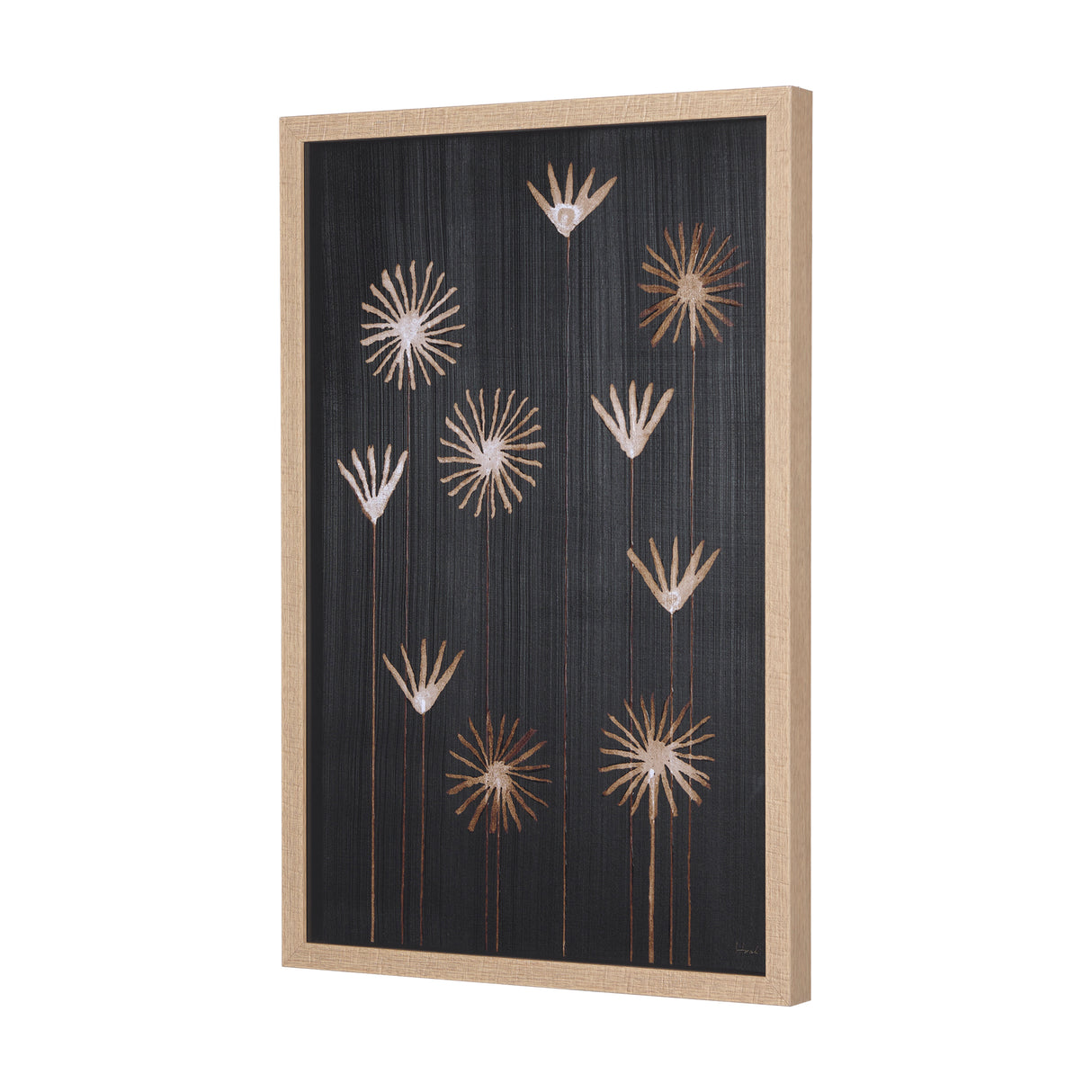 Spark I by Mercana Studio a Hand Embellished Textured Framed Art Print Matted under Glass from Mercana - Luna Furniture