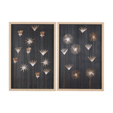 Spark I by Mercana Studio a Hand Embellished Textured Framed Art Print Matted under Glass from Mercana - Luna Furniture