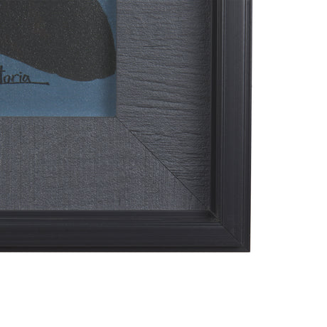 Sea bay at night I by Mercana Studio a Hand Embellished Textured Framed Art Print from Mercana - Luna Furniture