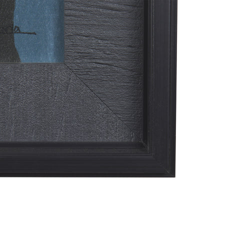 Sea bay at night III by Mercana Studio a Hand Embellished Textured Framed Art Print from Mercana - Luna Furniture