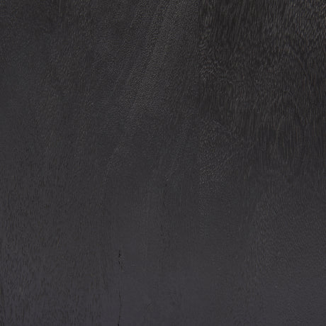Sloan 80.0L x 17.0W x 36.0H Black Wood W/Black Metal Frame Sideboard from Mercana - Luna Furniture