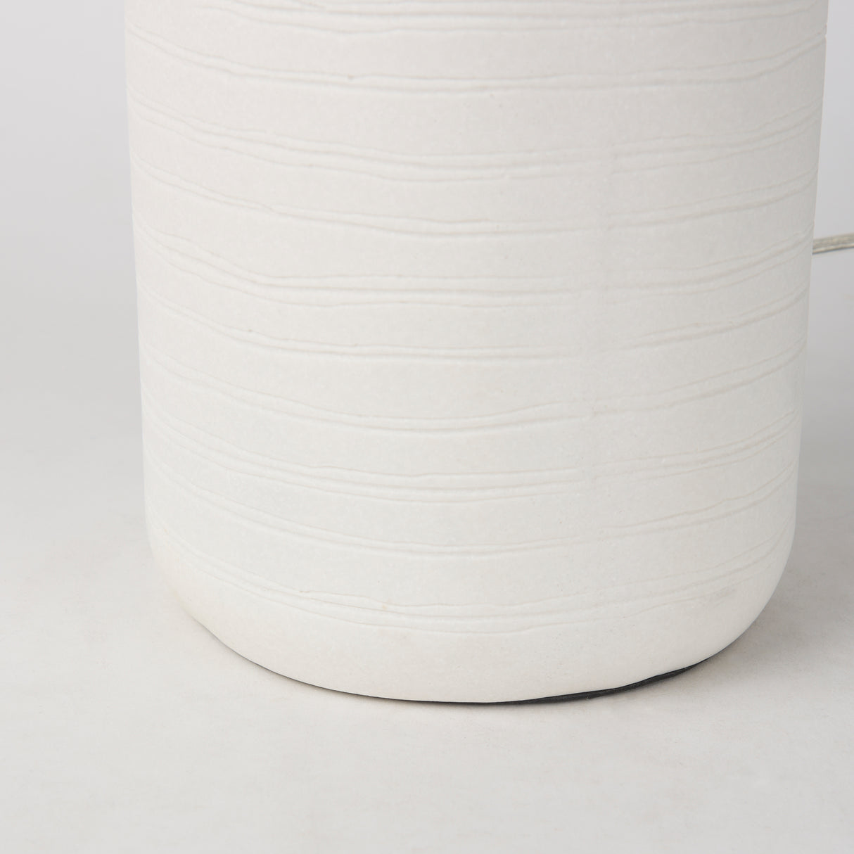 Melanie 17.0L x 17.0W x 30.5H White Shade W/White Base Table Lamp from Mercana - Luna Furniture