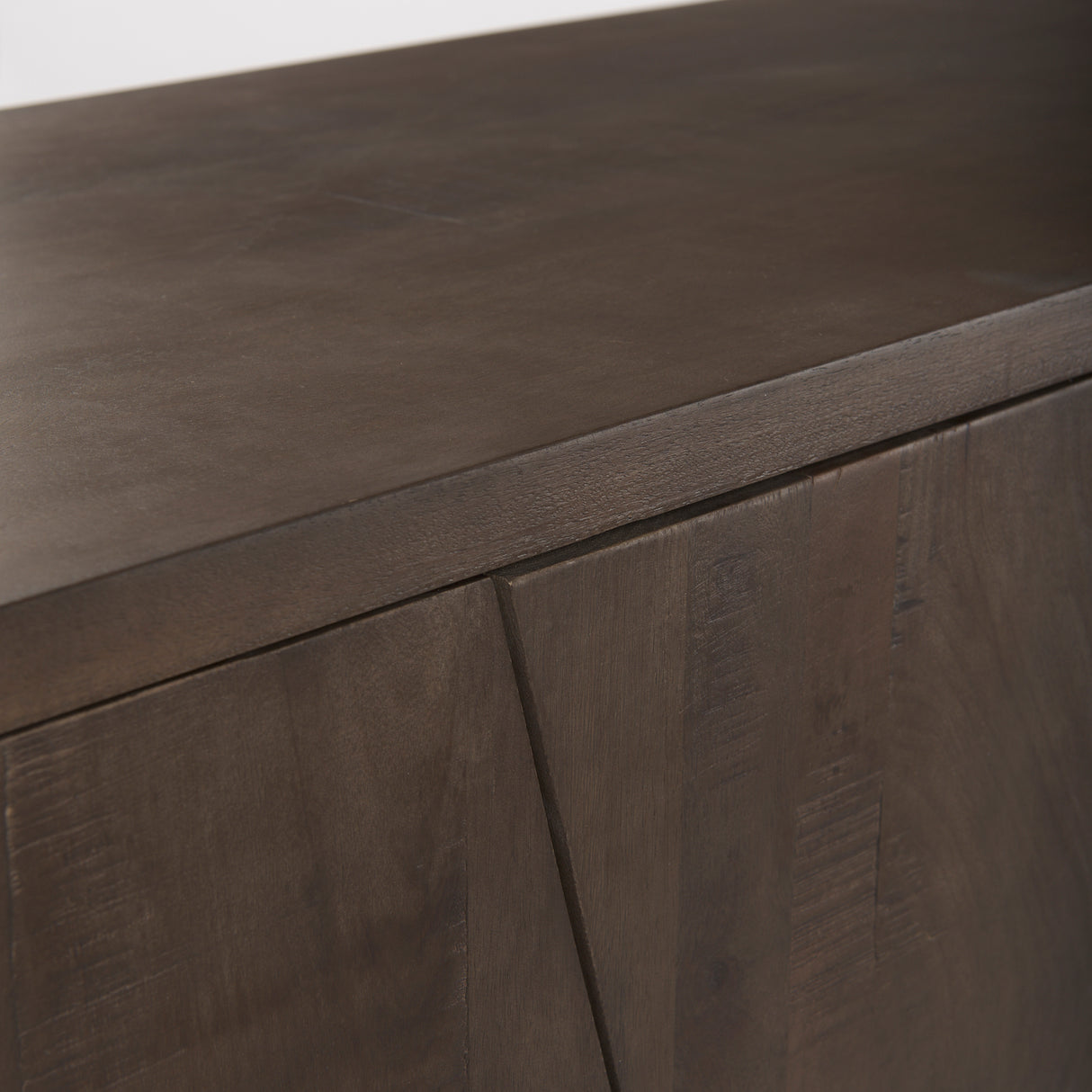 West 82.0L x 18.0W x 34.0H Wooden Angular Sideboard from Mercana - Luna Furniture