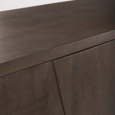 West 82.0L x 18.0W x 34.0H Wooden Angular Sideboard from Mercana - Luna Furniture