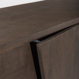 West 82.0L x 18.0W x 34.0H Wooden Angular Sideboard from Mercana - Luna Furniture