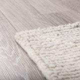 Kolt 5x8 Neutral Geometric Patterned Wool Area Rug from Mercana - Luna Furniture