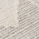 Kolt 5x8 Neutral Geometric Patterned Wool Area Rug from Mercana - Luna Furniture