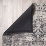 Greyson 96.0L x 60.0W x 0.4H Gray Area Rug from Mercana - Luna Furniture