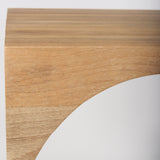 Chloe 20.0L x 20.0W x 24.0H Set of 2 Cottage Wood Nesting Accent Tables from Mercana - Luna Furniture