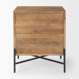 Cairo 22.0L x 22.0W x 26.0H Wood 2 Drawer Accent table from Mercana - Luna Furniture